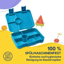 Schmatzfatz By Lite Lunchbox 6 Fächer 20,8x4,5x15 Cm BPA-frei Tritan -Einrichtungsgeschäft 10040718 de 0005 logo