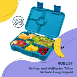 Schmatzfatz By Lite Lunchbox 6 Fächer 20,8x4,5x15 Cm BPA-frei Tritan -Einrichtungsgeschäft 10040718 de 0006 logo
