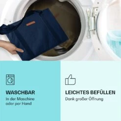 Einkaufstasche 4er Set Wiederverwendbar Waschbar Faltbar Verstärkt -Einrichtungsgeschäft 10040844 de 0004 logo