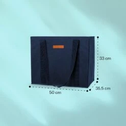 Einkaufstasche 4er Set Wiederverwendbar Waschbar Faltbar Verstärkt -Einrichtungsgeschäft 10040844 yy 0005 logo