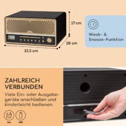 Glastonbury DAB CD-Radio Stereo-Lautsprecher BT DAB/UWK USB Line-In 11 Glastonbury DAB CD-Radio Stereo-Lautsprecher BT DAB/UWK USB Line-In -Einrichtungsgeschäft 10041146 de 0006 usp