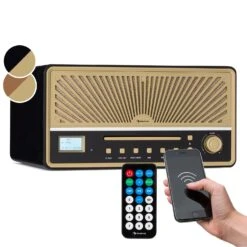 Glastonbury DAB CD-Radio Stereo-Lautsprecher BT DAB/UWK USB Line-In