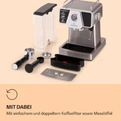 Libeica Espressomaschine 19 Bar Ca. 10 Tassen 1,8 Liter Milchschaum 14 Libeica Espressomaschine 19 Bar Ca. 10 Tassen 1,8 Liter Milchschaum -Einrichtungsgeschäft 10041253 de 0007 logo