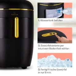 Passau Eiswürfelmaschine 2 Größen 15 Kg/24 H Auto-Clean -Einrichtungsgeschäft 10041343 de 0004 logo