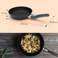 Noto Endurance Bratpfanne Ø20 Cm Geschmiedetes Aluminium Abnehmbarer Griff 17 Noto Endurance Bratpfanne Ø20 Cm Geschmiedetes Aluminium Abnehmbarer Griff -Einrichtungsgeschäft 10045001 yy 0009 dimensions