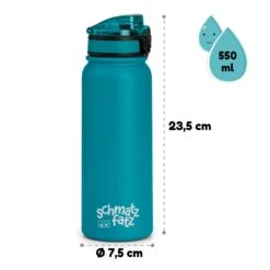 Wakaba Thermosflasche 550 Ml Edelstahl Tritan BPA-frei -Einrichtungsgeschäft 10045260 yy 0011 dimensions