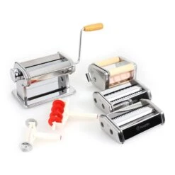Carina Morena Pasta Maker Set Küchenmaschine 800W 4L Edelstahlschüssel -Einrichtungsgeschäft 60001807 yy 0008 titel Klarstein Pasta Maker Nudelmaschine
