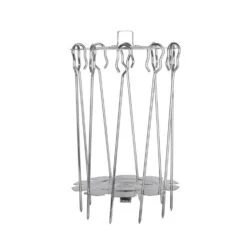 VitAir Zubehör-Set 3-teilig Edelstahl Aluminium-Druckguss 10 VitAir Zubehör-Set 3-teilig Edelstahl Aluminium-Druckguss -Einrichtungsgeschäft 60002085 yy 0003 front Klarstein VitAir Drehspiessrotator Zubehoer reedit