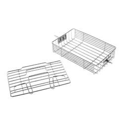 VitAir Zubehör-Set 3-teilig Edelstahl Aluminium-Druckguss 14 VitAir Zubehör-Set 3-teilig Edelstahl Aluminium-Druckguss -Einrichtungsgeschäft 60002085 yy 0007 titel Klarstein VitAir Steak Kaefig