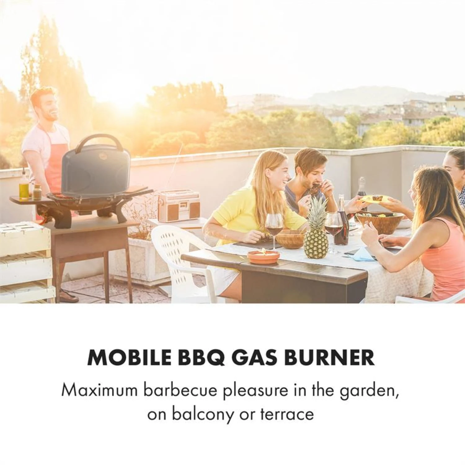 Parforce One 3,5kW 12000BTU 300°C SNJS Gasschlauch Grau 2 Parforce One 3,5kW 12000BTU 300°C SNJS Gasschlauch Grau – Bild 2