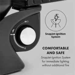 Parforce One 3,5kW 12000BTU 300°C SNJS Gasschlauch Grau 15 Parforce One 3,5kW 12000BTU 300°C SNJS Gasschlauch Grau -Einrichtungsgeschäft 60002428 yy 0008 logo Klarstein Parforce One Gasgrill 12000BTU grau