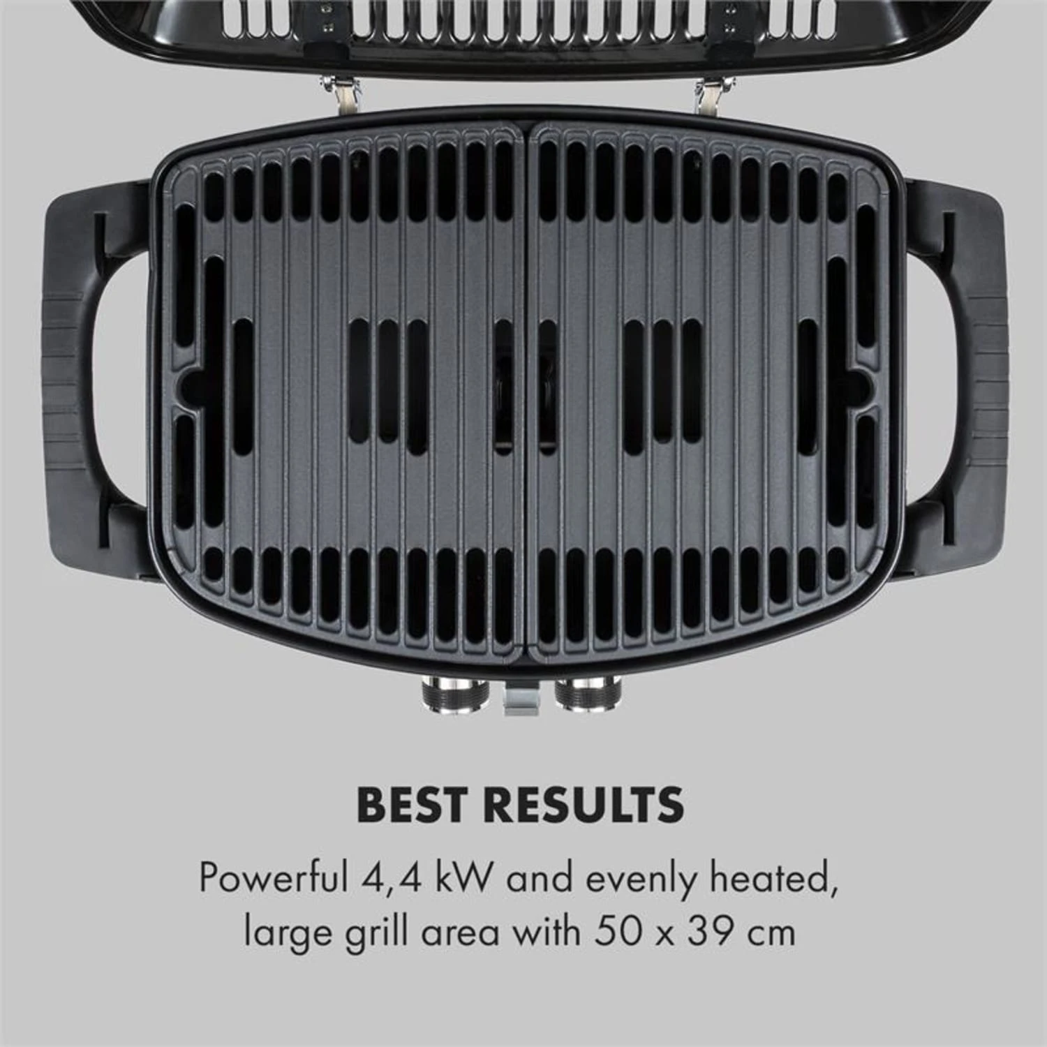 Parforce Duo Gasgrill 2 Brenner 4,4kW 15000BTU Gasschlauch Schwarz 3 Parforce Duo Gasgrill 2 Brenner 4,4kW 15000BTU Gasschlauch Schwarz – Bild 3